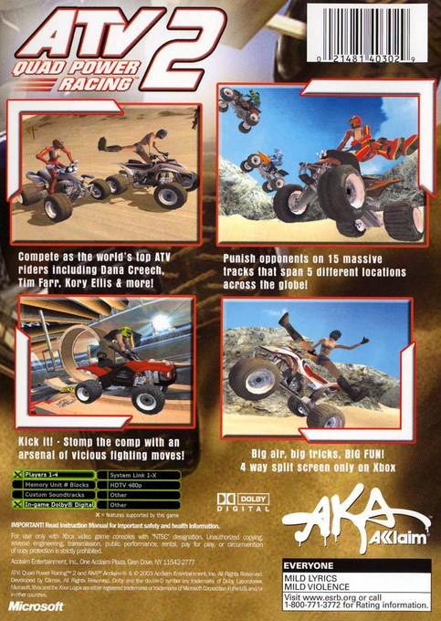 ATV : Quad Power Racing 2 - Dos