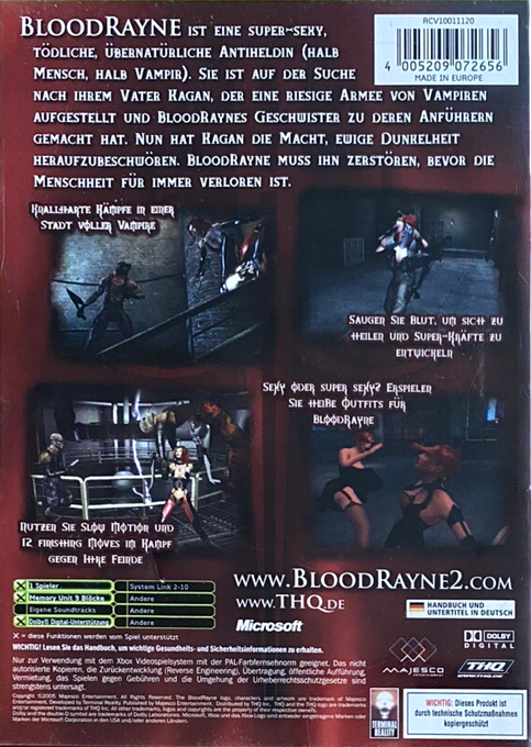 BloodRayne 2 dos