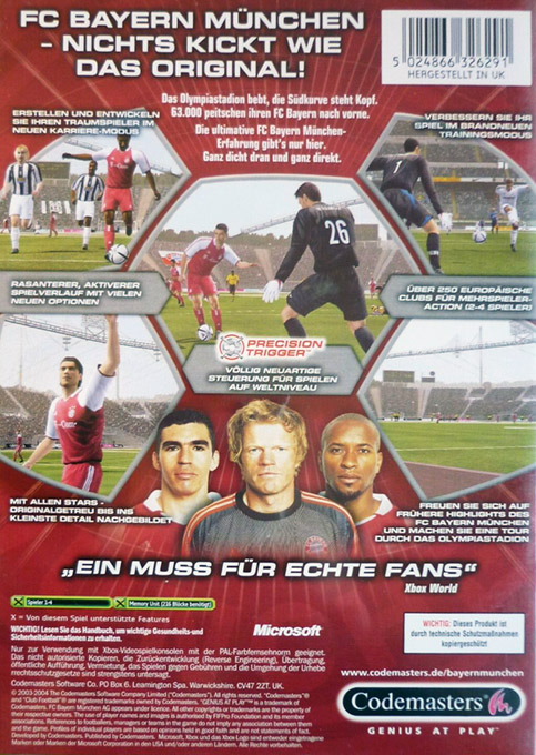 Club Football - FC Bayern Muenchen - Dos