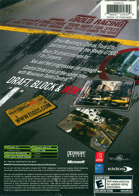 Ford Street Racing - Dos