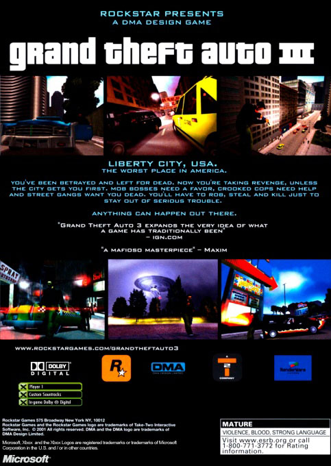 Grand Theft Auto III - Dos