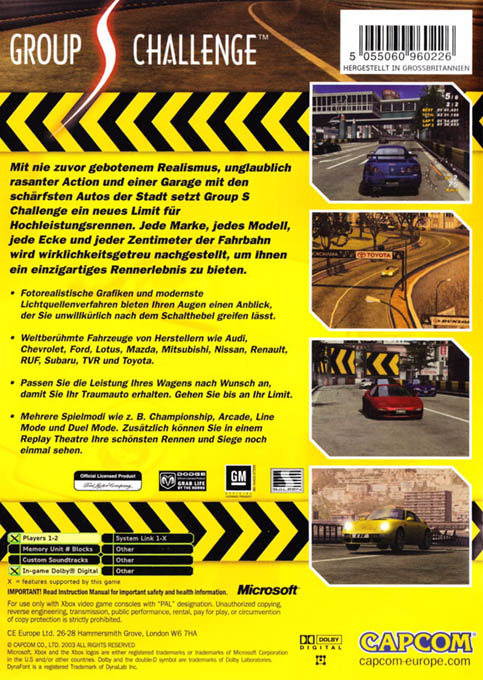 Group S Challenge - Dos