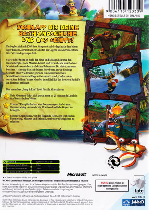 Kao The Kangaroo : Round 2 - Dos