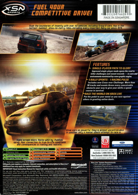 Rallisport Challenge 2 dos