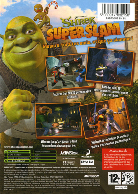 Shrek SuperSlam - Dos