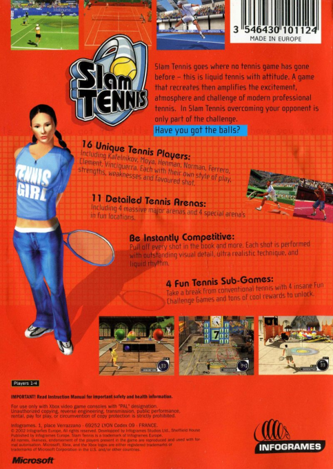 Slam Tennis - Dos