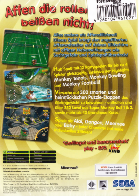 Super Monkey Ball Deluxe - Dos