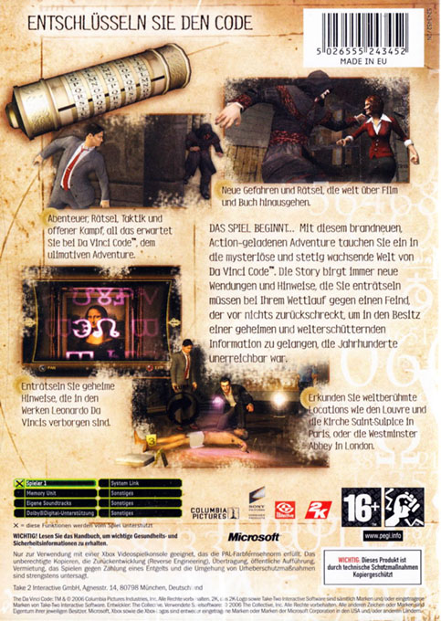 The Da Vinci Code dos