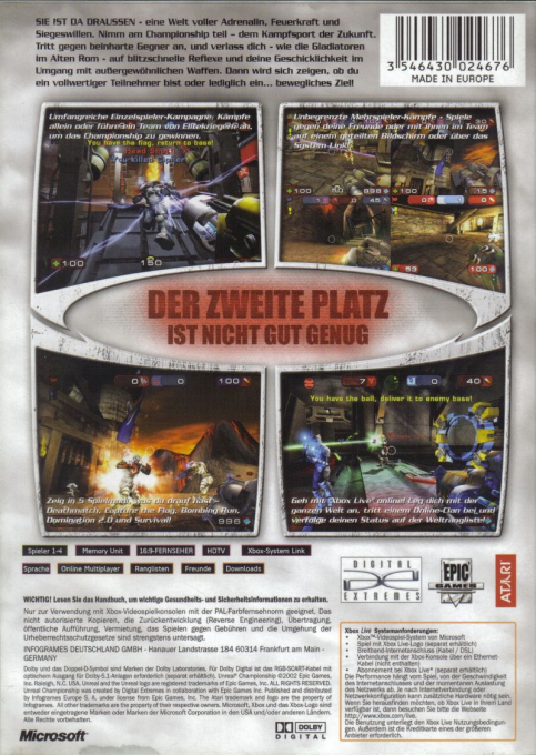 Unreal Championship - Dos