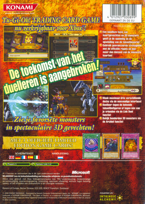 Yu-Gi-Oh ! : The Dawn Of Destiny - Dos