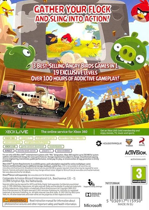 Angry Birds Trilogy - Dos