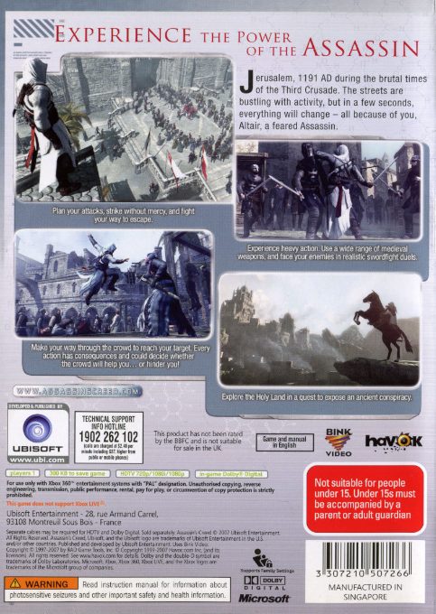 Assassin's Creed - Dos