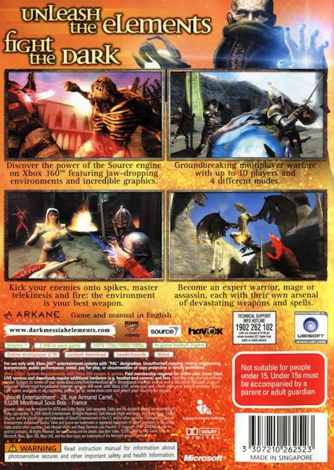 Dark Messiah of Might and Magic : Elements - Dos