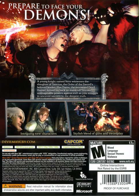 Devil May Cry 4 - Dos