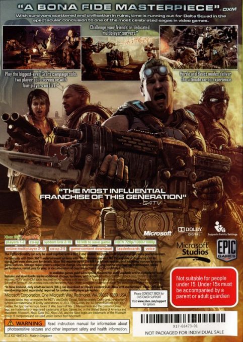 Gears Of War 3 - Dos