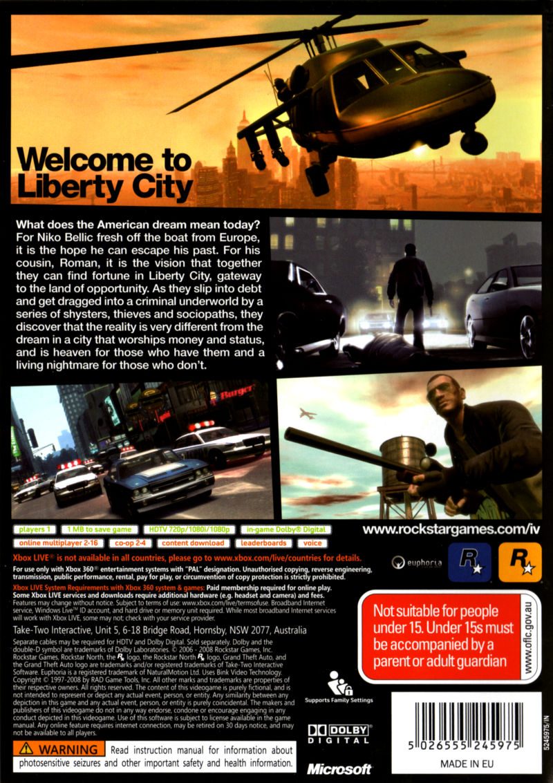 Grand Theft Auto IV - Dos