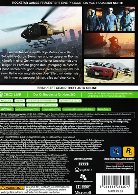 Grand Theft Auto V - Dos