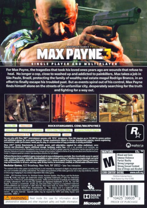 Max Payne 3 - Dos