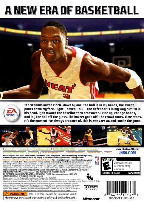 NBA Live 06 - Dos