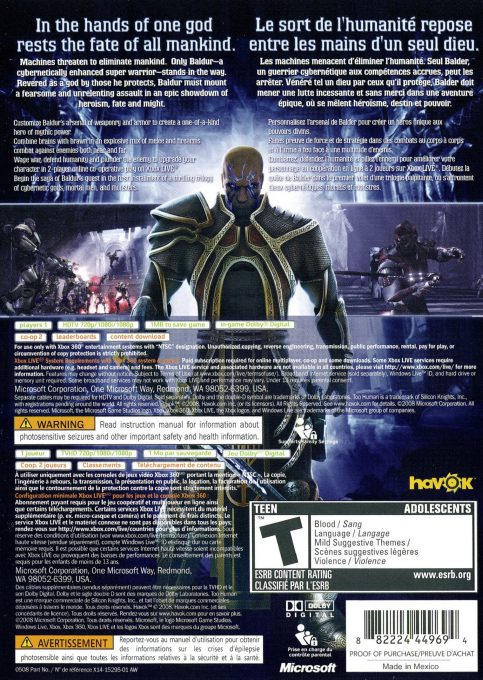 Too Human - Dos