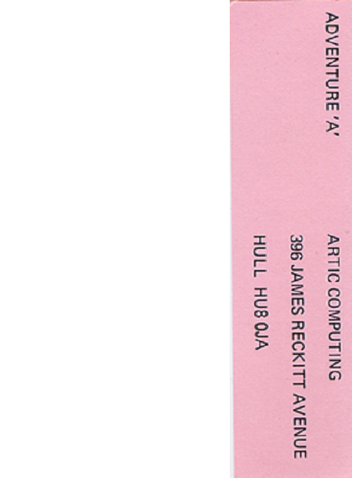 Adventure A - The Planet of Death - Dos