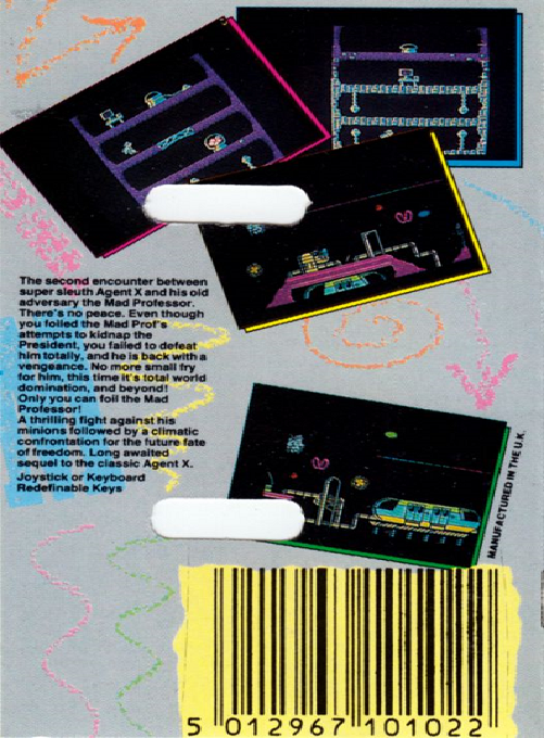 Agent X 2 - The Mad Prof's Back! - Dos