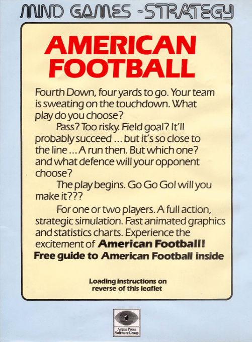 American Football - Dos