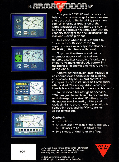 Armageddon Man, The - Dos