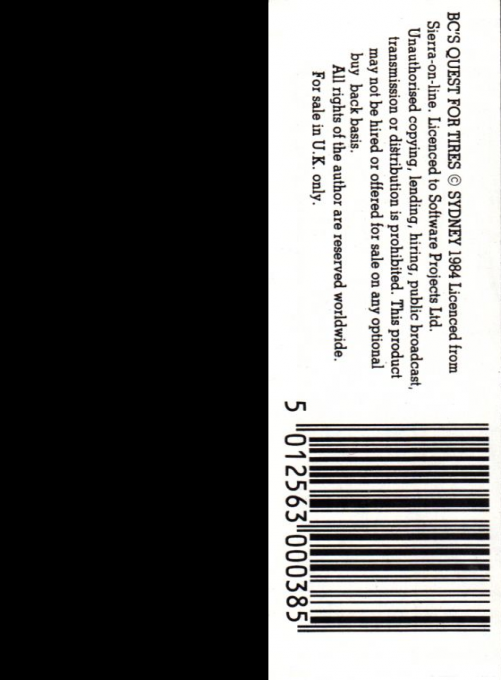 Bc's Quest For Tires - Dos