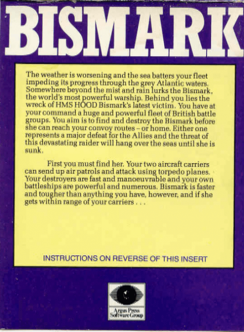 Bismark - Strategy Two - Dos