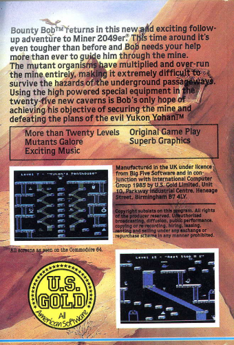 Bounty Bob Strikes Back! - Dos