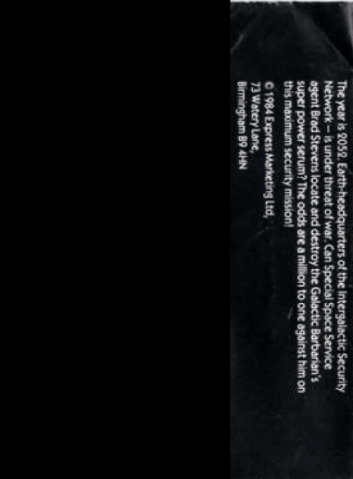 Brad Blasts the Galactic Barbarians - Dos