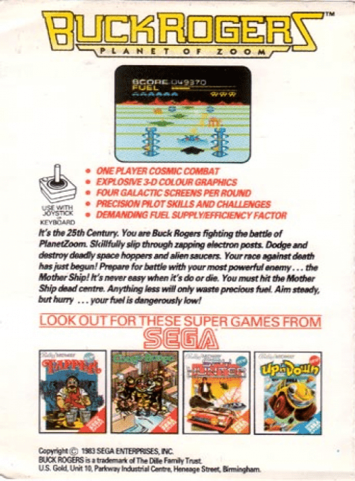 Buck Rogers - Planet Of Zoom - Dos