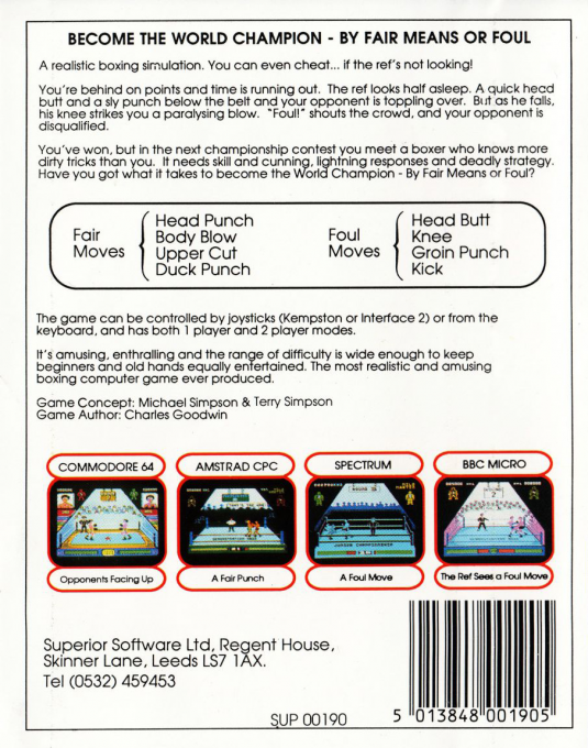 By Fair Means Or Foul - Dos