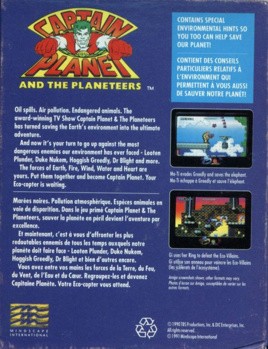 Captain Planet And The Planeteers - Dos