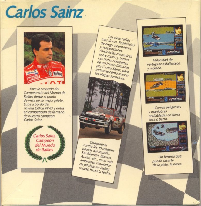 Carlos Sainz - Campeonato del Mundo de Rallies - Dos
