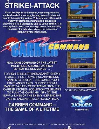 Carrier Command - Dos