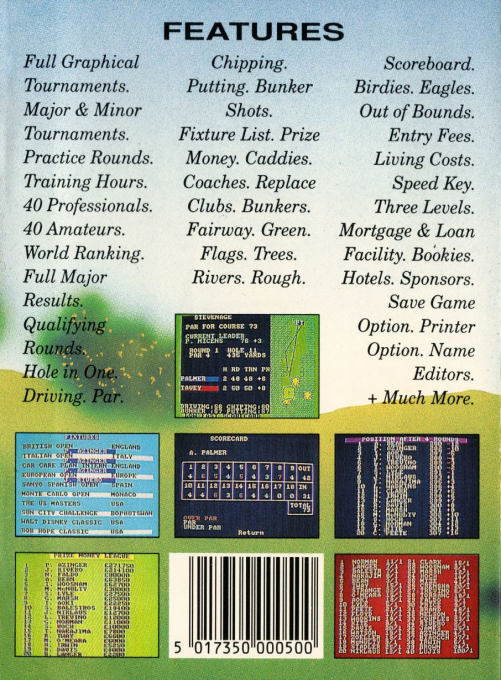 Championship Golf - Dos