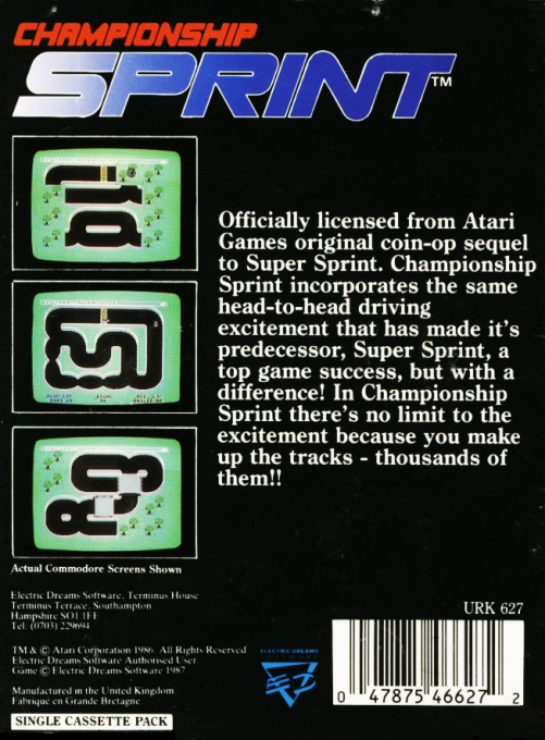 Championship Sprint - Dos