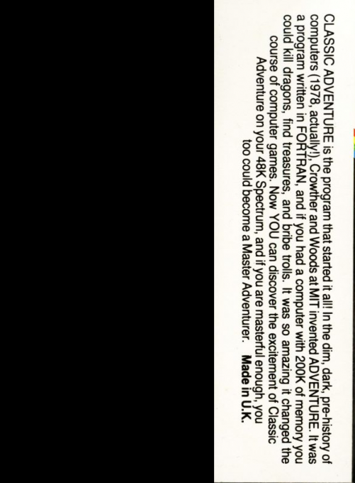 Classic Adventure - Dos