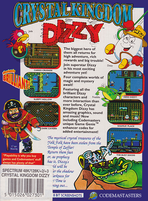 Crystal Kingdom Dizzy - Dos