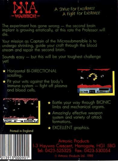 D.N.A. Warrior - Dos