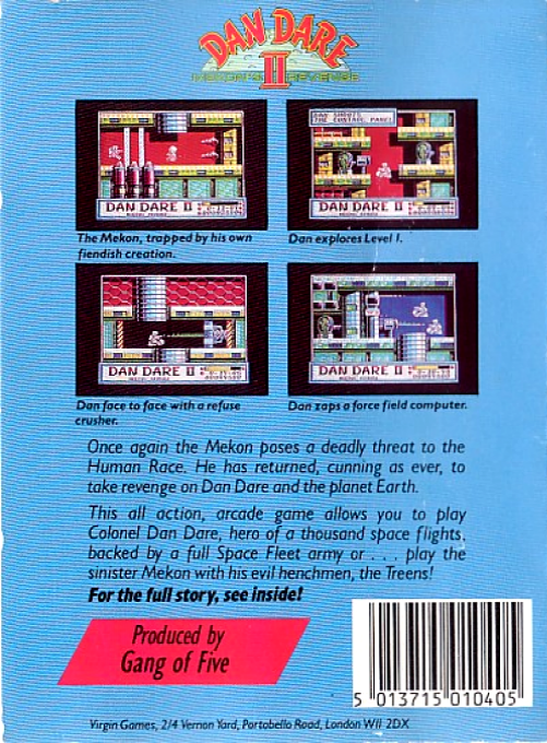 Dan Dare 2 - Mekon's Revenge - Dos