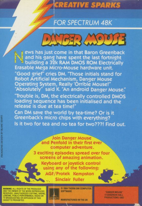 Danger Mouse In Double Trouble - Dos