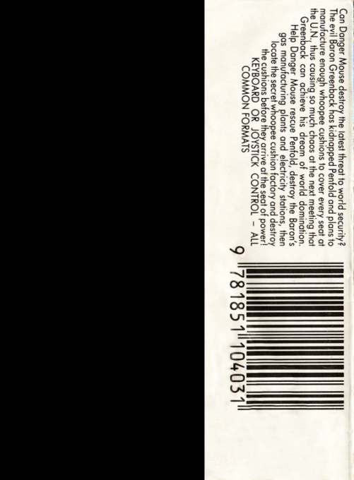 Danger Mouse In Making Whoopee! - Dos