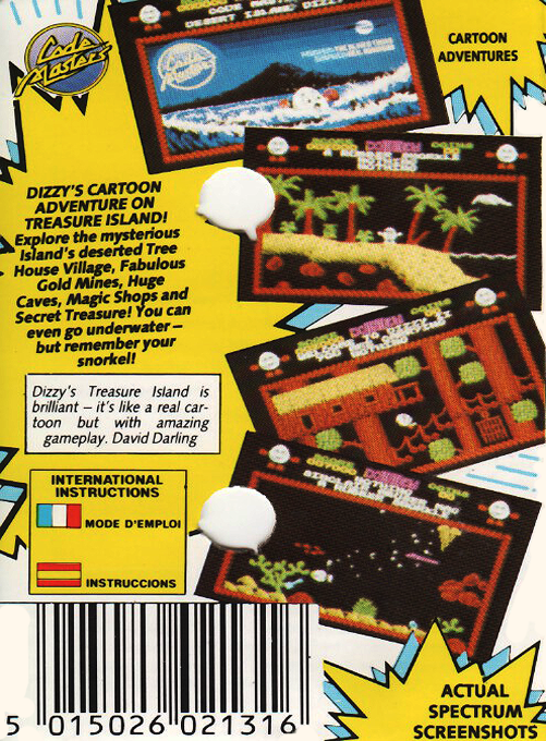 Dizzy 2 - Treasure Island Dizzy - Dos