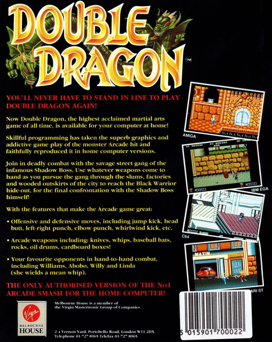 Double Dragon - Dos