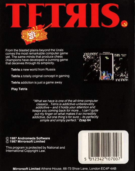 E-Tetris - Dos