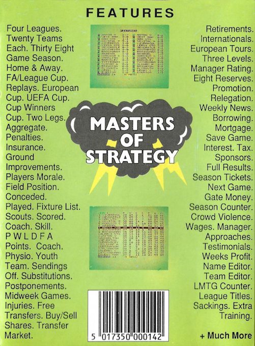 Football Director - Dos