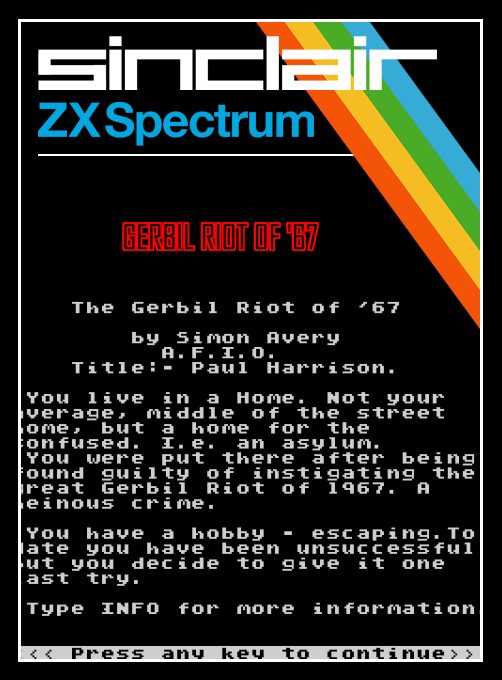 Gerbil Riot of '67, The